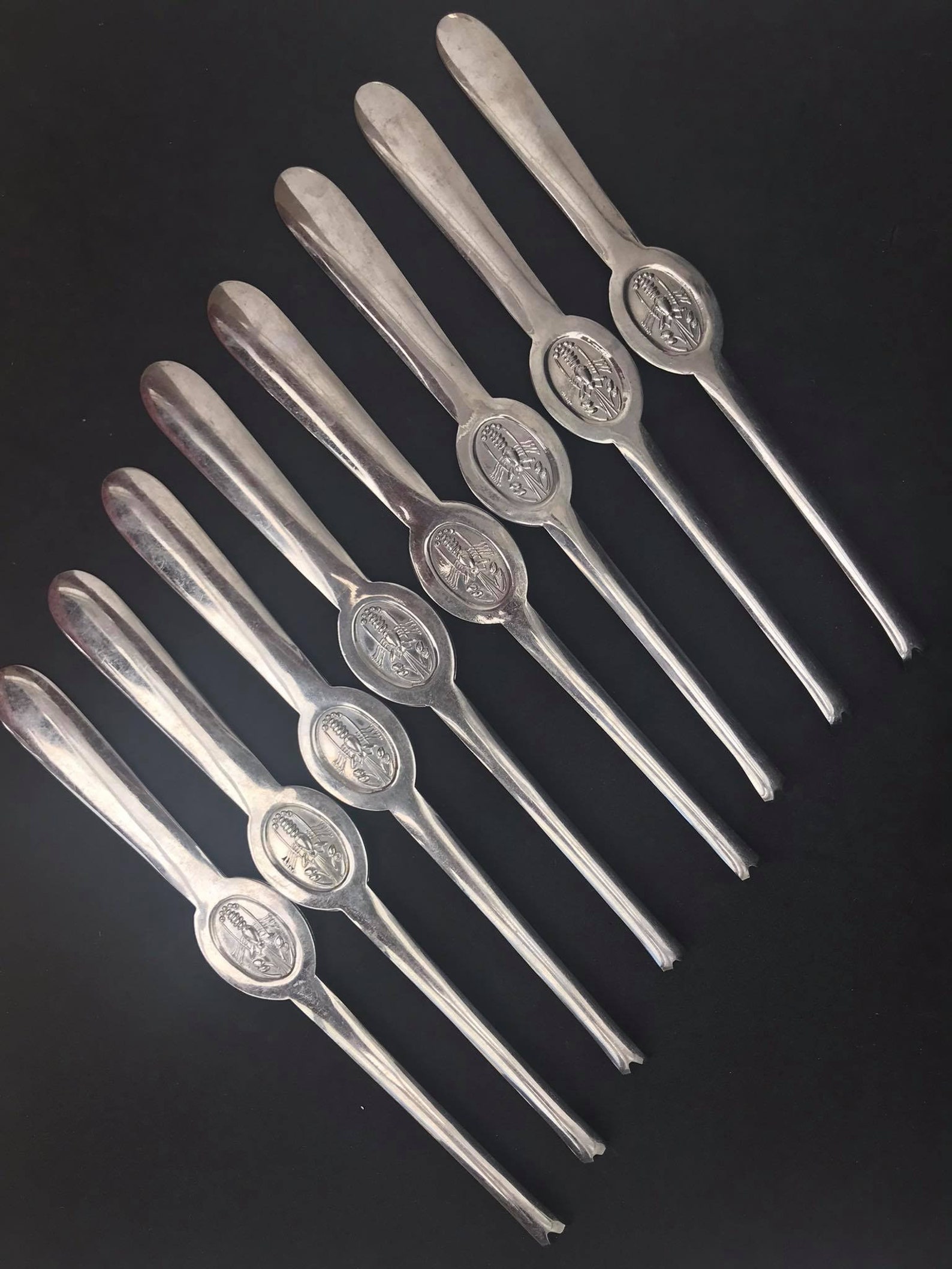 Lobster Forks Vintage Seafood Table Lobster Pick Forks Seafood Etsy