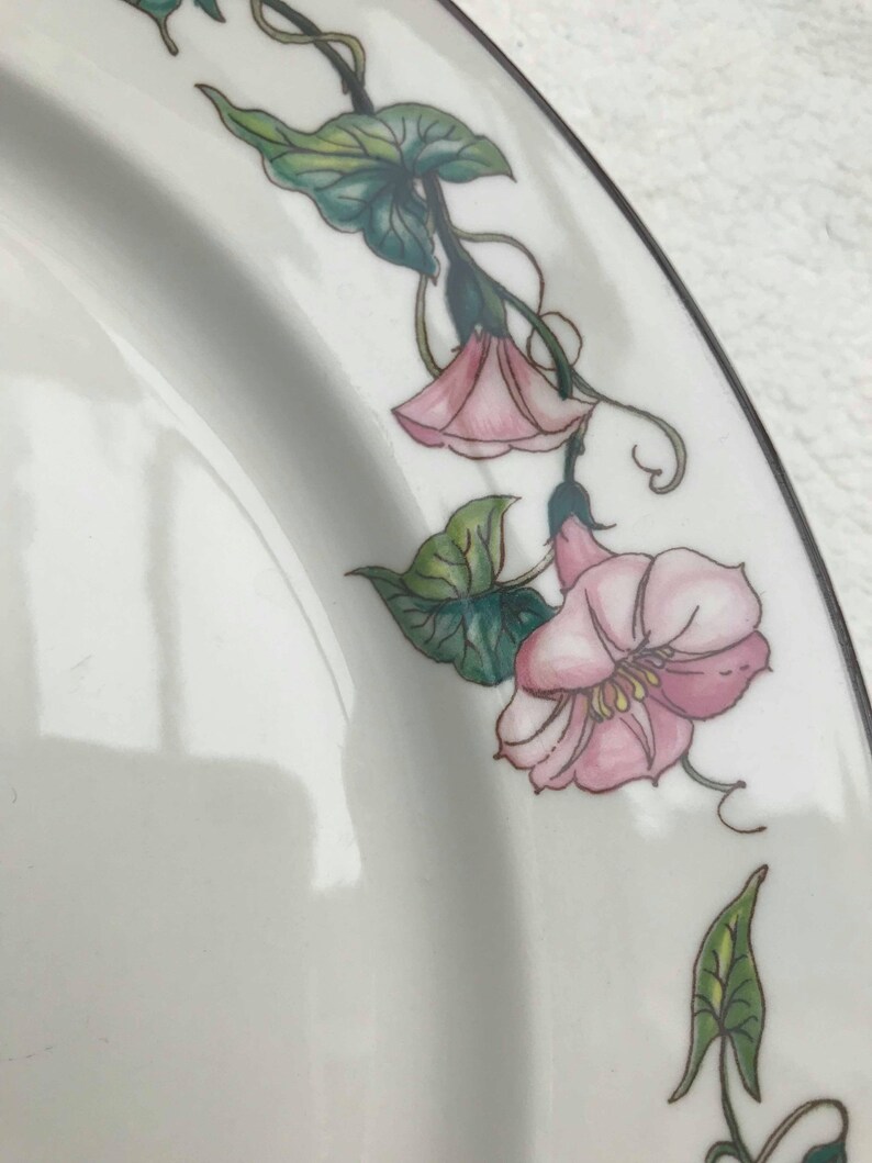 Cake Dish Plate Villeroy and Boch Palermo Pattern Large Etsy