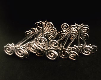 Art Deco Silverplate Knife Rests - Set of 12 - French Tableware