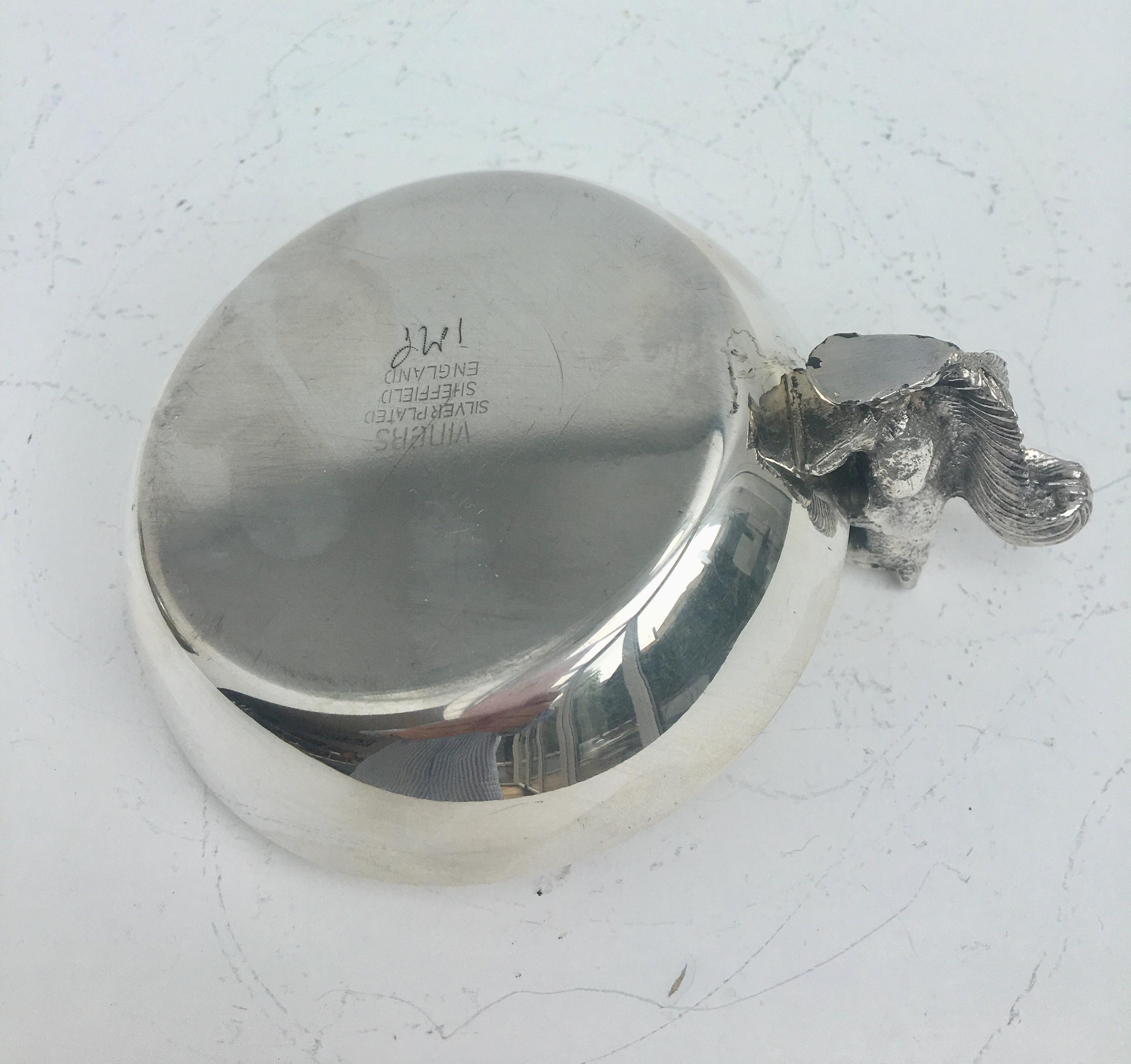 VINERS Of Sheffield Silver-Plated Squirrel Nut Bowl