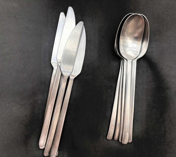 Vintage Ikea Data Flatware Set: Carl Gustaf Jahnsson Stainless