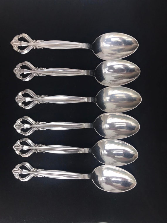 純銀　英国　アンティーク　シルバー　スープスプーン　1915年　骨董 純銀 英国 アンティーク シルバー スープスプーン 1915年 骨董