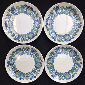 Figgjo Flint Dessert Plates (Set of 4): Tor Viking Norwegian Design