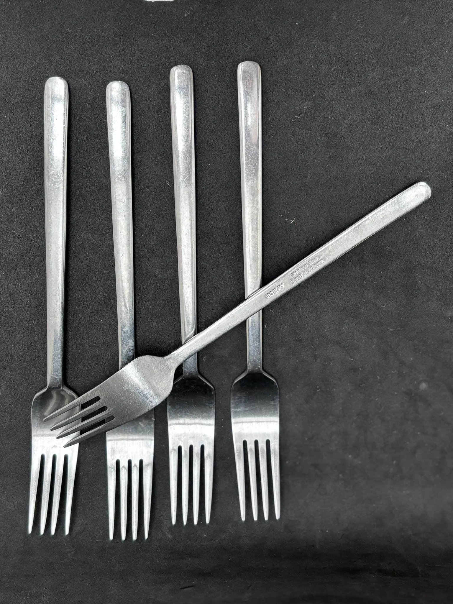 Vintage Ikea Data Flatware 6 Stainless Steel Carl Gustaf Jahnsson