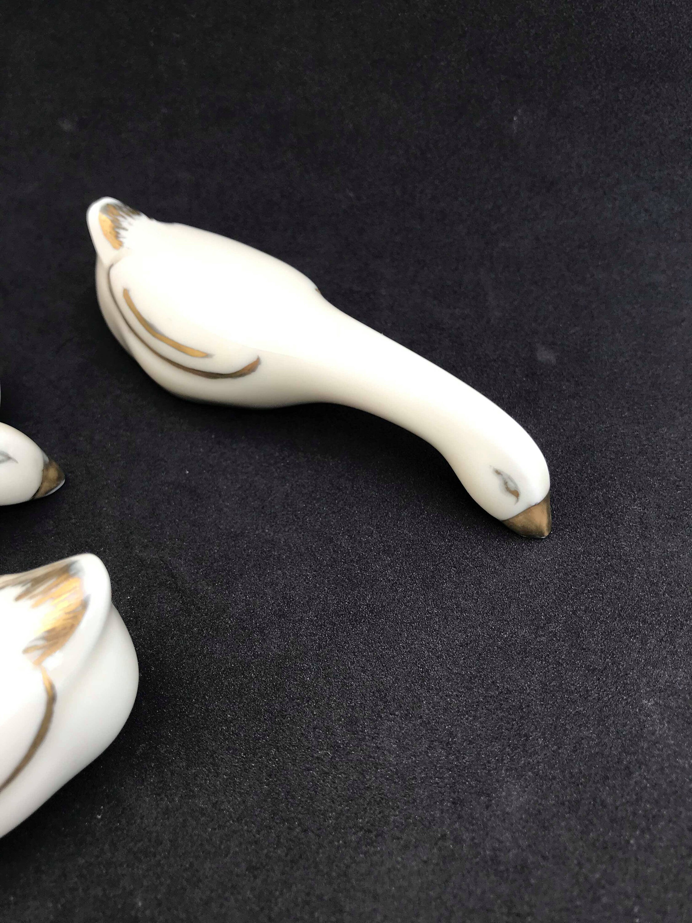 ヴィンテージ リモージュ磁器 グースナイフレスト アールデコ調