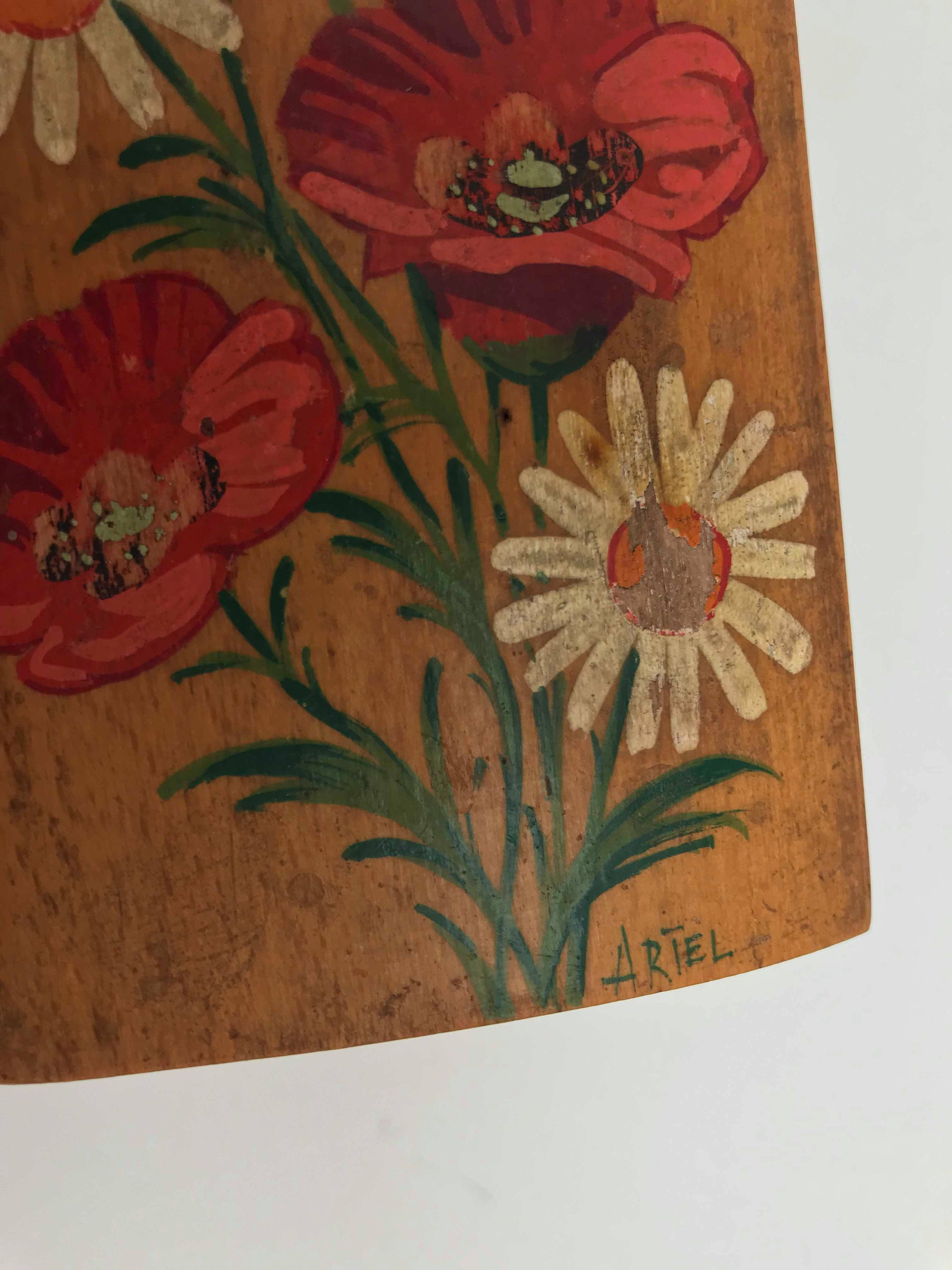 Vintage playing cards wooden box, Bridge Set, Canasta Set ...