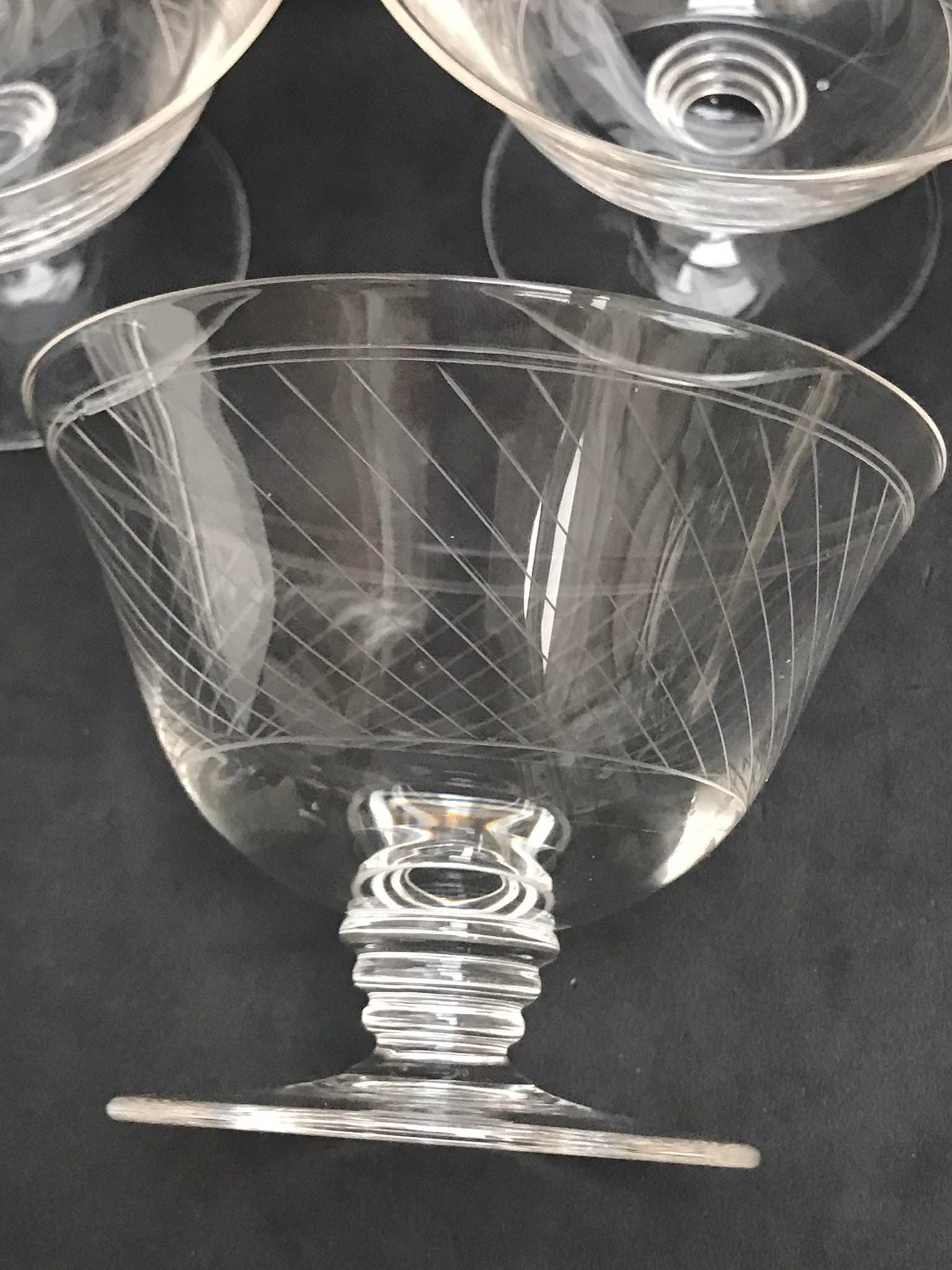 イギリスアンティーク Coupe à Champagne クープグラス シャンパン