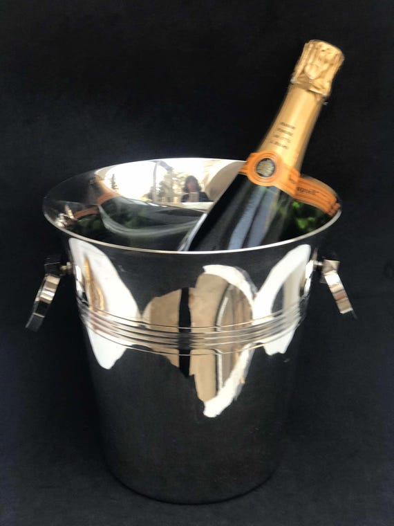 Seau à champagne (1) - Art déco - Laiton argenté - Catawiki