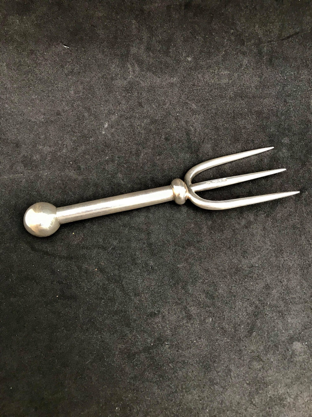 Victorian Silver Plated Bread Fork: Martin Hall & Co, Charcuterie ...