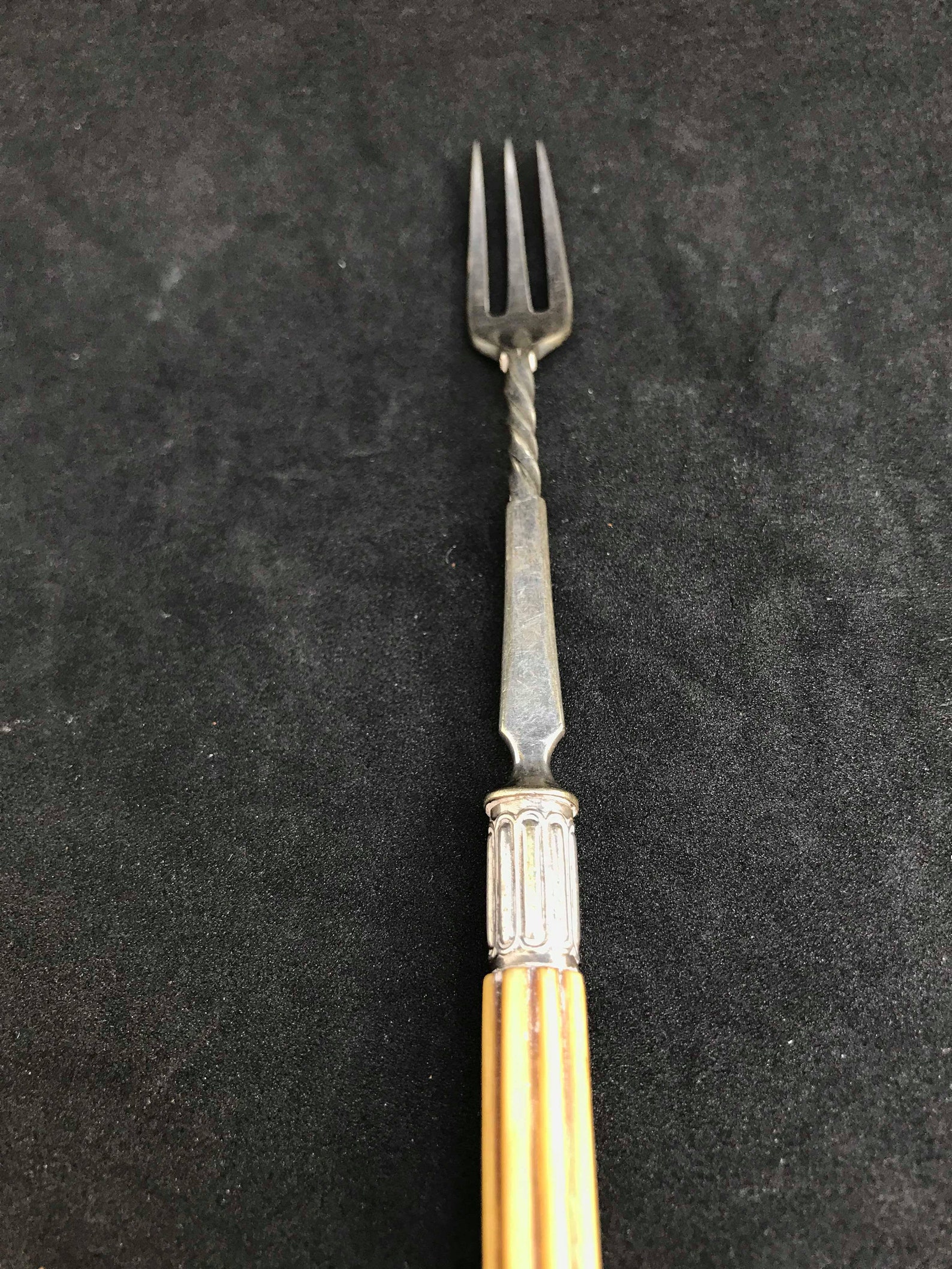 Pickle Fork Antique English Silver Plated Handled Pickle Fork Etsy