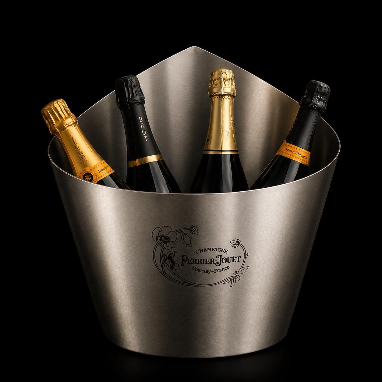 Perrier-Jouët シャンパンクーラー ペリエ・ジュエ シャンパンアイスバケット：特大ダブルマグナムワイン