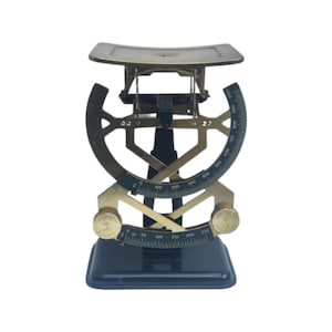 Vintage Letter Postal  Scale Table Bilateral balance by Jacob Maul, Up to 1000 gr Zell, Germany Postal/Letter Metal Scale 1930s balance