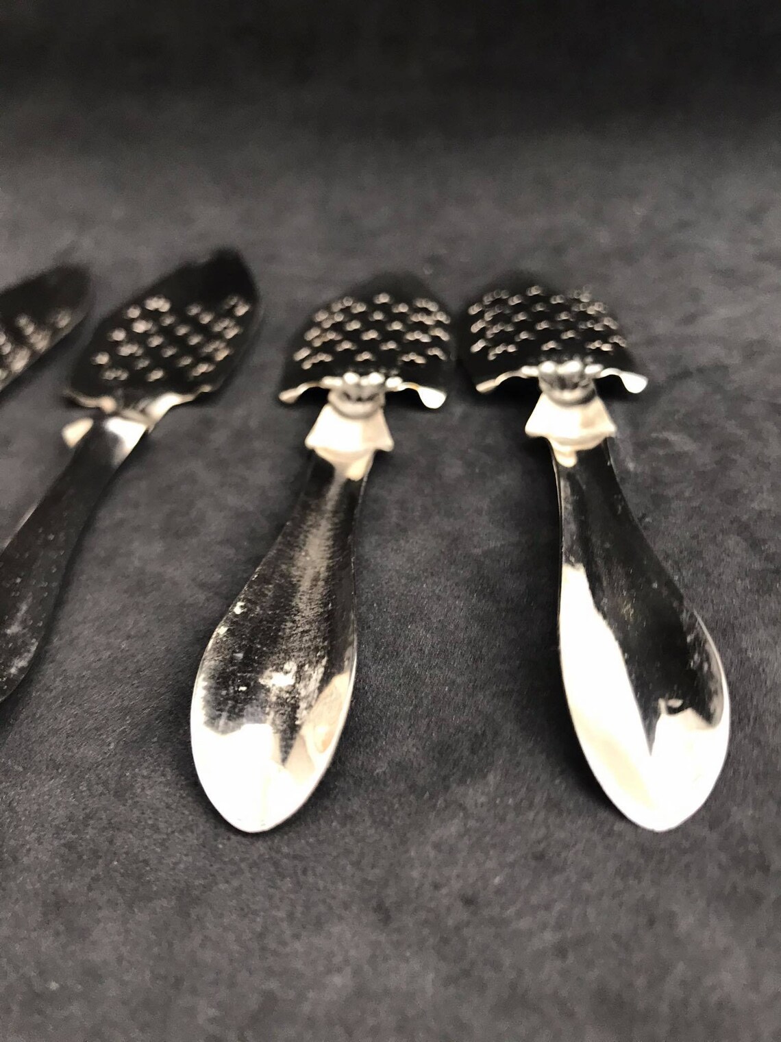 Absinthe Spoon Antique French Bistro Absinthiana set 4 liquor Etsy