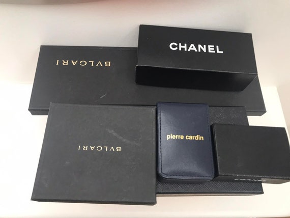 Empty Boxes Luxury Brands Designer Chanel Bulgari Cartier