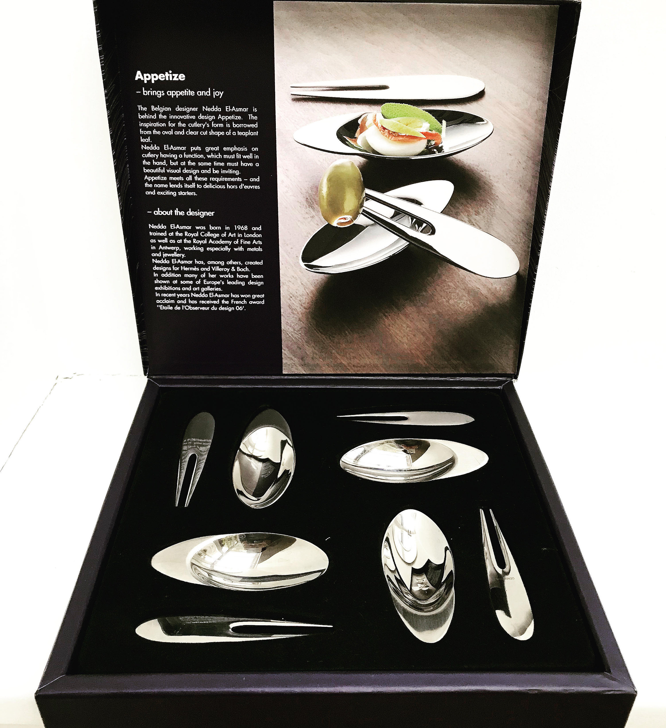 【新品】GENSE ゲンセ APPETIZE Appetize Appetizer Set 8 Pcs Stainless Steel From Gense Made