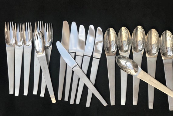 希少1950s CARL AUBOCK カトラリー　ナイフ　フォークセット 希少1950s CARL AUBOCK カトラリー ナイフ フォークセット 希少