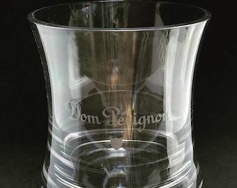 Seau à Champagne Dom Pérignon En Plexi Design Székely – Vintage, Made In France
