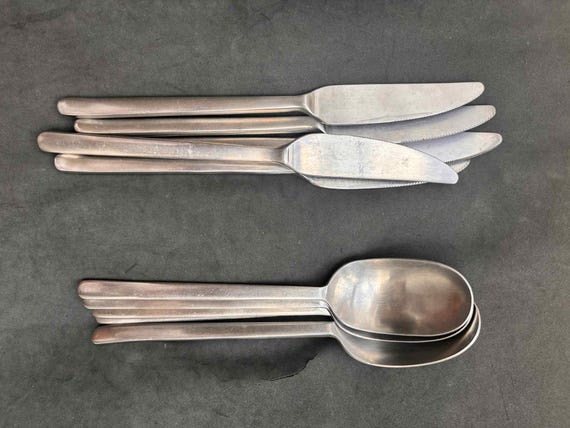 Vintage Ikea Data Flatware Set: Carl Gustaf Jahnsson Stainless