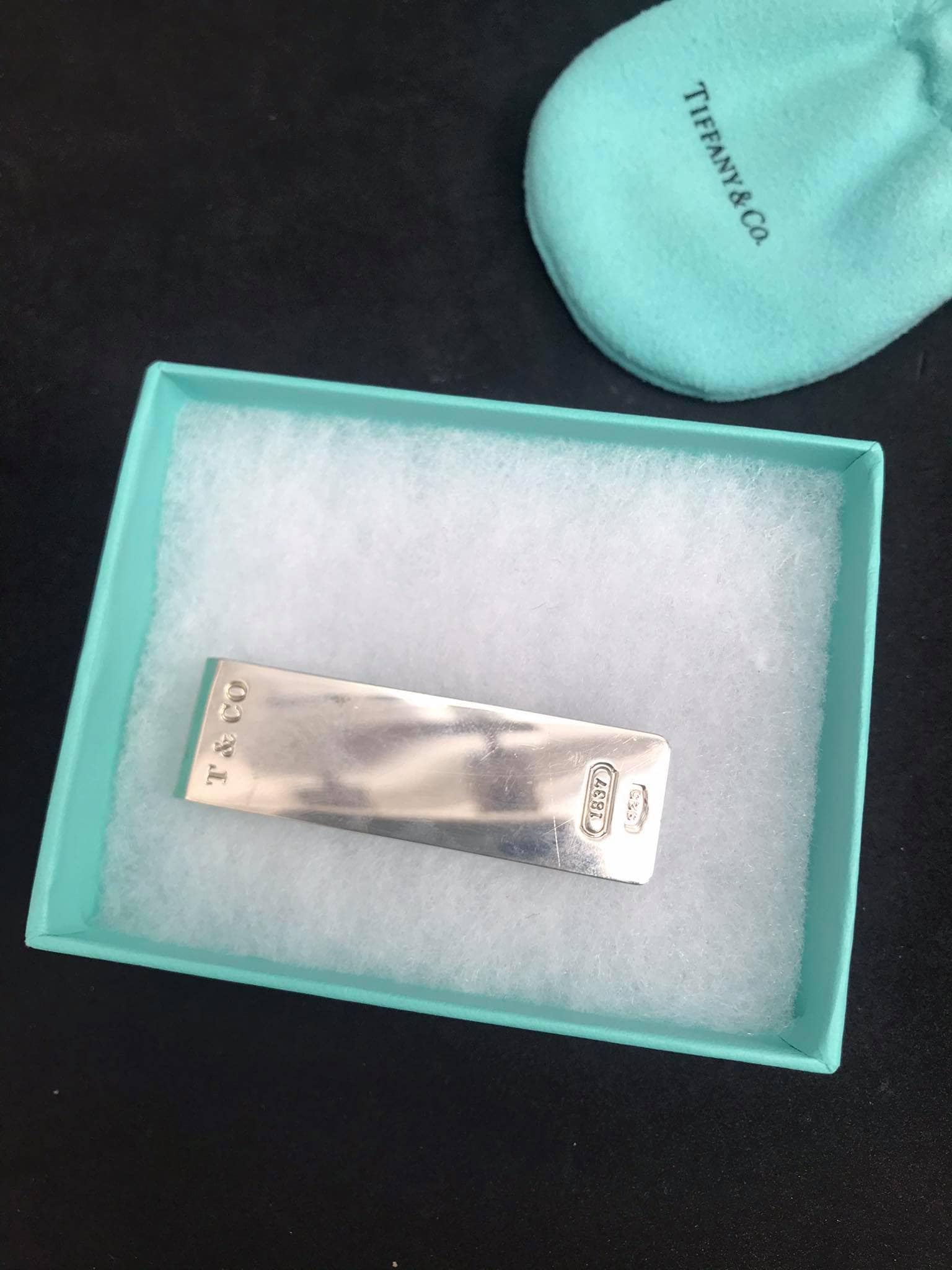 Sterling Silver Money Clip Billet Clamp 