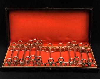 Art Deco Silver Plated Knife Rests - Set of 12 - French Tableware