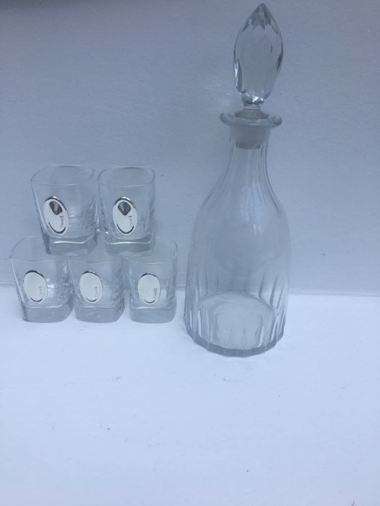 シルバーメダリオンショットグラス：彫刻可能なウォッカセット、高級