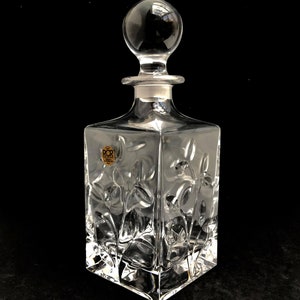 GDLF Handmade Whisky Decanter Royal en coffret cadeau - Cristal