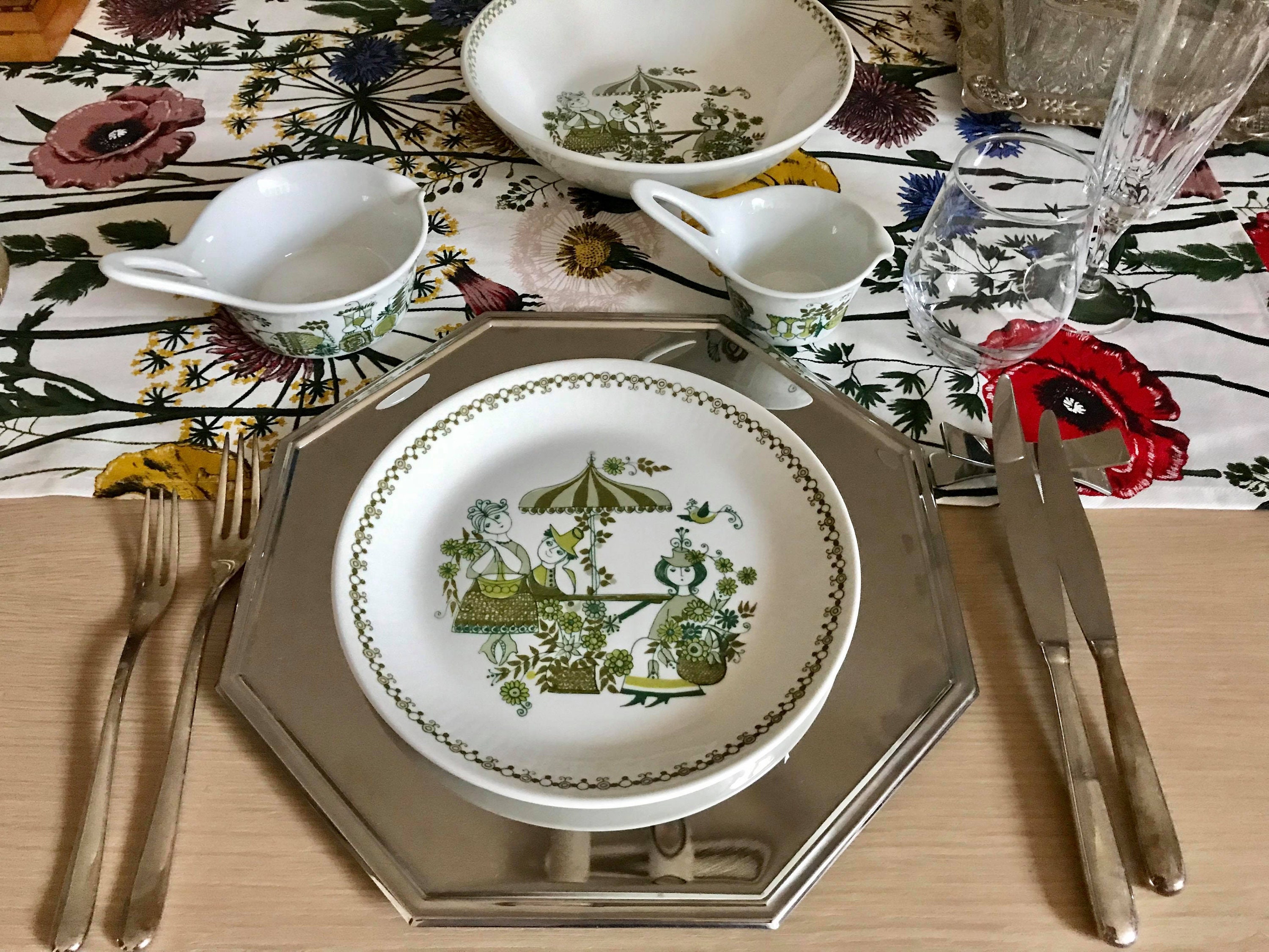 Figgjo Flint Market Plates (set of 4): Turi Scandinavian Design
