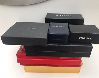 空箱　CHANEL, PRADA, HERMES 、Tiffany Empty Boxes Luxury Brands Designer Chanel Bulgari Cartier