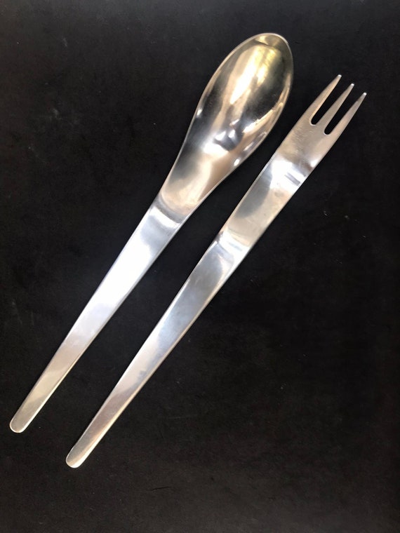 アルネ・ヤコブセン ジョージ・ジェンセン サラダサーバーセット