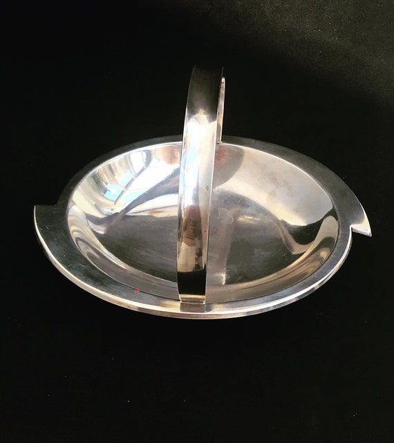Decorative tray Art Deco Ring Dish Silver Plated W