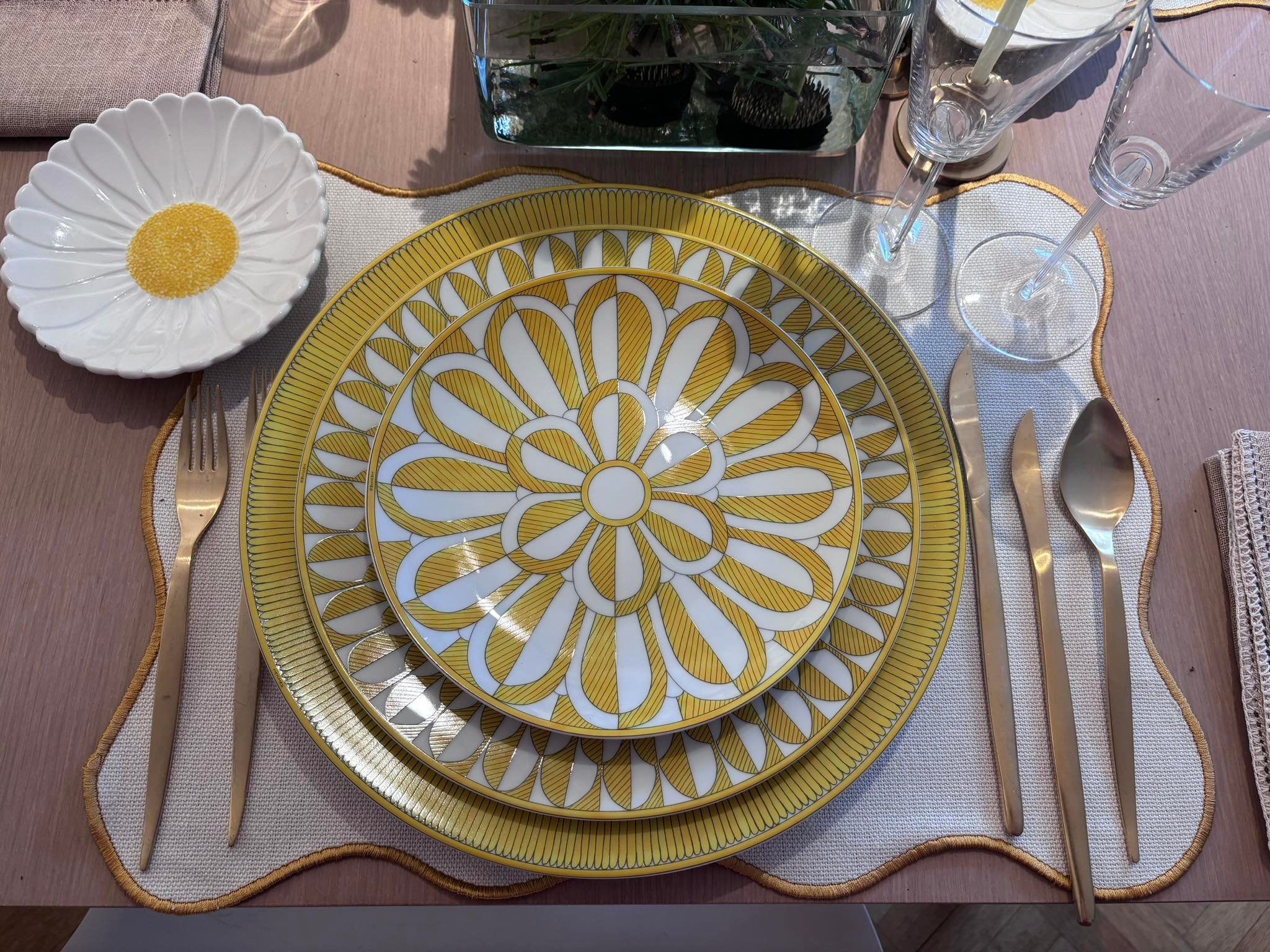 エルメス プレート 2枚セット ソレイユ ド エルメス デザート