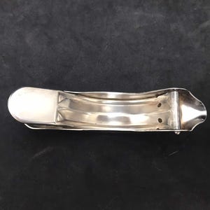 Vintage Silver Plated Lemon Squeezer: French Art Deco Bird Decor image 6