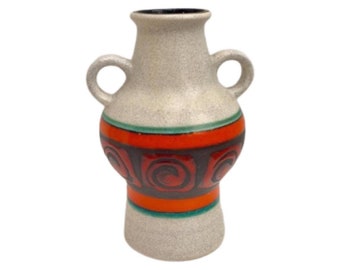 ヴィンテージ DÜMLER & BREIDEN Keramik ラージ オレンジ ファット溶岩