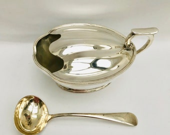 アンティークシルバーメッキスプーンウォーマー：ジェームズ