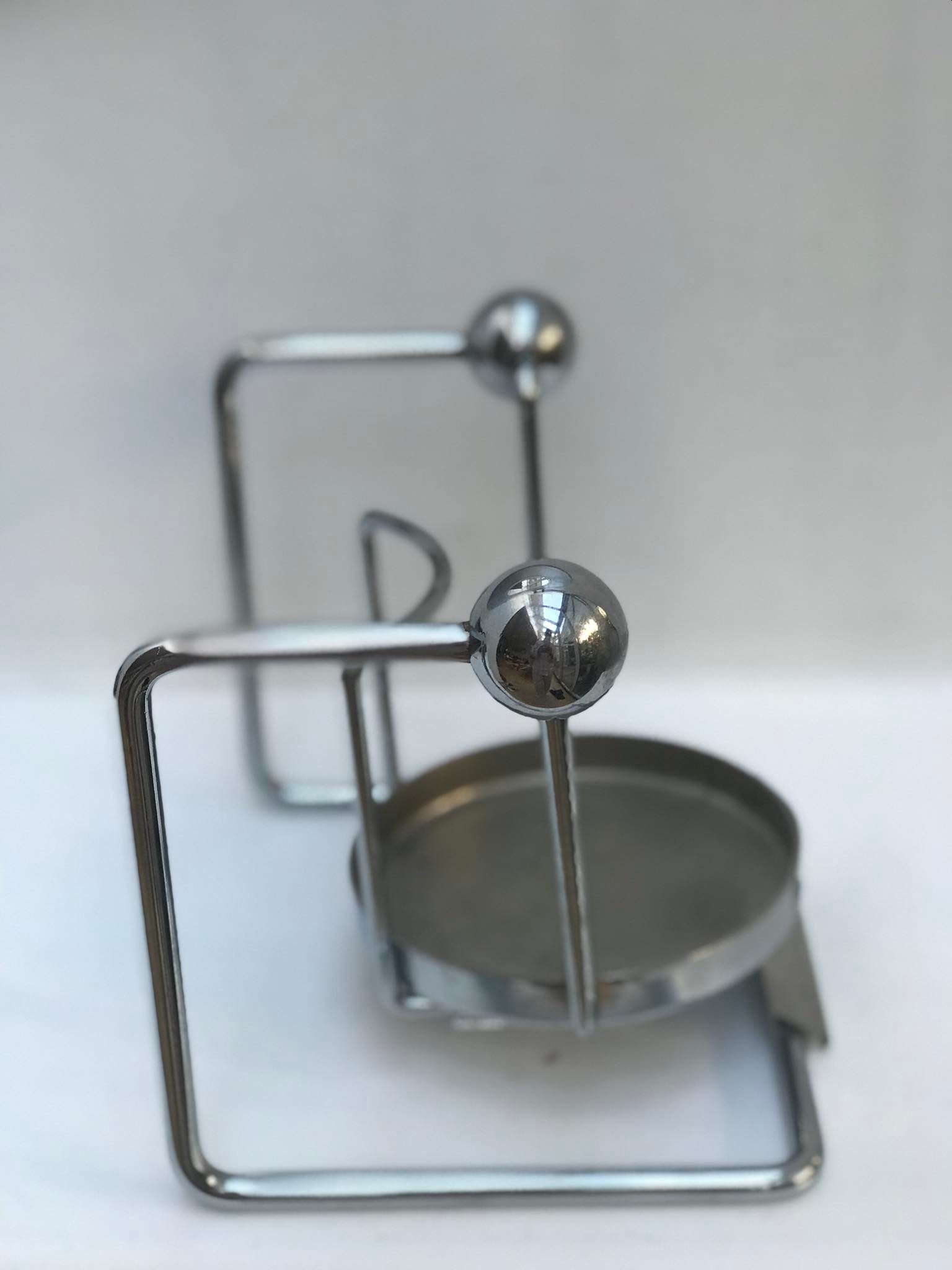 ウイスキーホルダースタンドボトル シーバスリーガル クローム