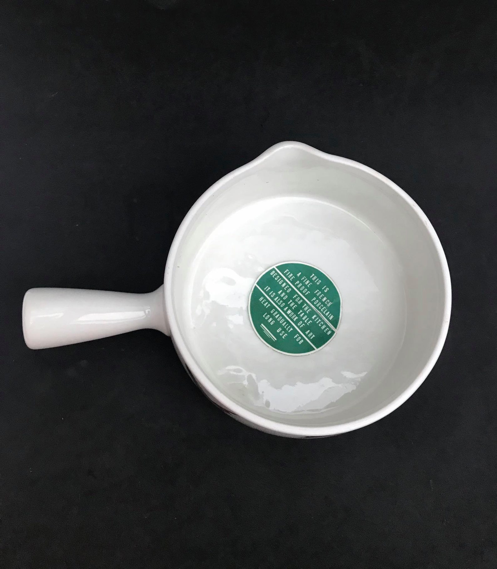 Porcelain Pan for oven and Srving at table kitchenware Etsy