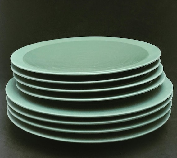 4 Assiettes Plates Incassables Greentainer 25,4cm - Légères, Micro-ondes Et Lave-vaisselle