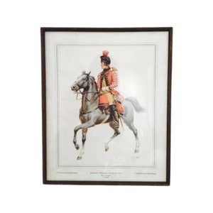 Wandkunst Militäruniform Illustration Schweiz Militaria Militärregiment Schweiz Gravur, Verbandoffizier, XVIII Jahrhundert.