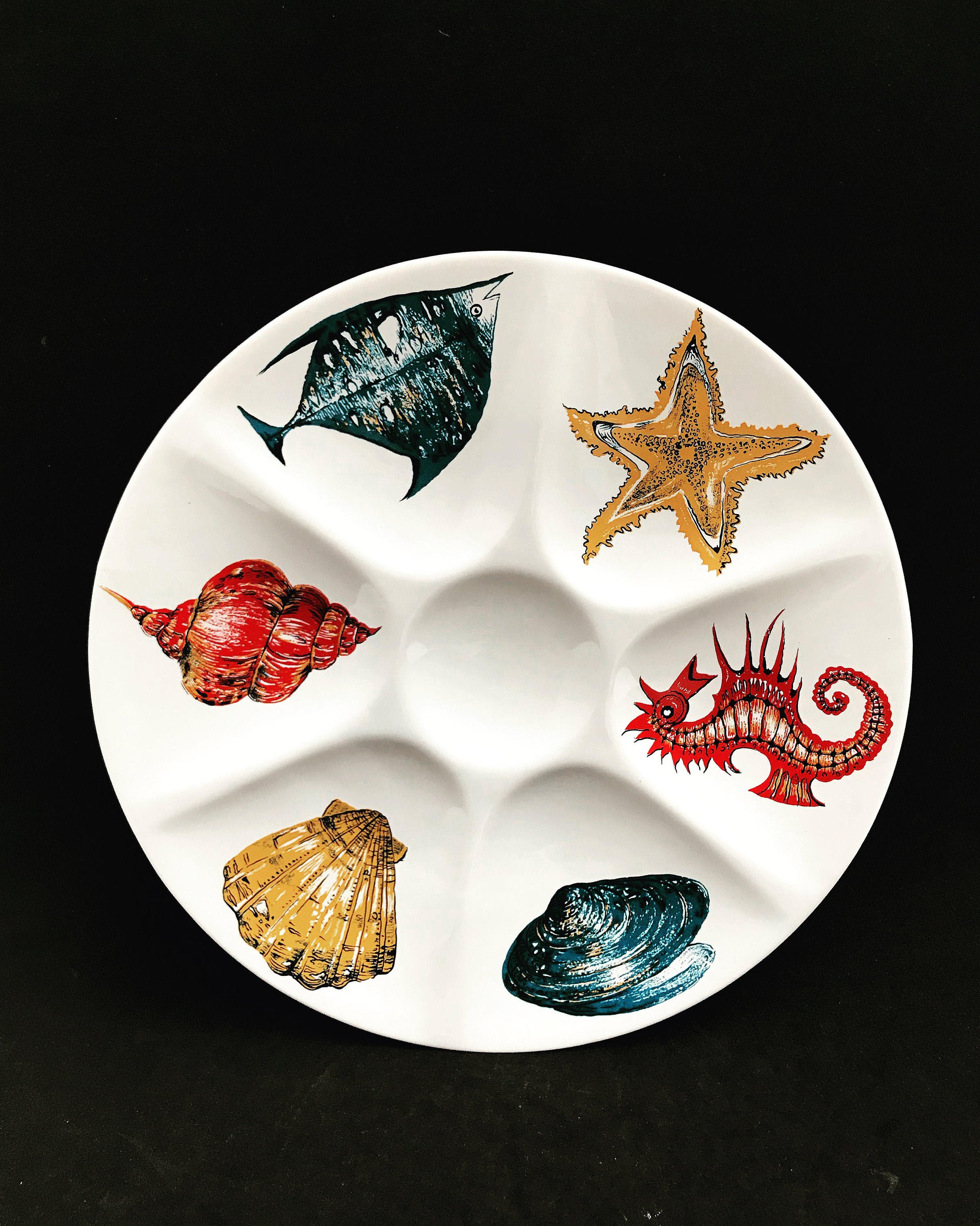 Assiettes Villeroy & Boch Huîtres Et Fruits De Mer Luxembourg