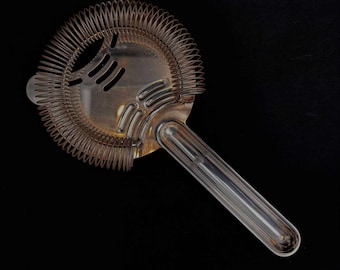 Vintage Alessi Cocktail Strainer: Ettore Sottsass Italian Bar Tool