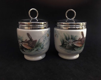 ヴィンテージ ロイヤルウースター エッグコドラー 3個セット 磁器、卵