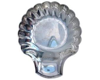 Christofle Fleuron Silver Plated Shell Serving Dish - France - Etsy