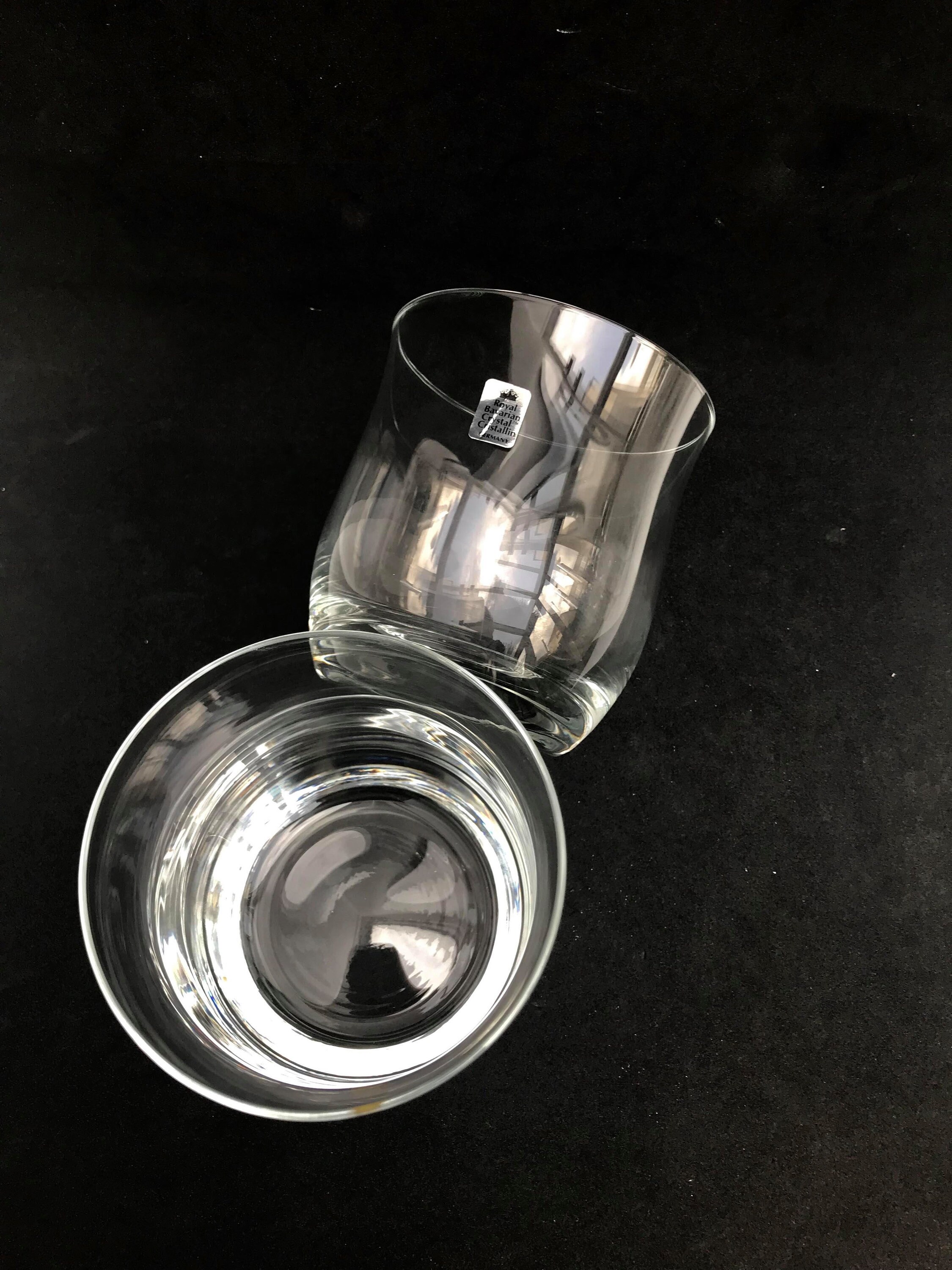 large whiskey glasses