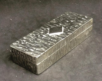 Victorian Silver Plated Trinket Box: Fairfax and Roberts Jewelry Box