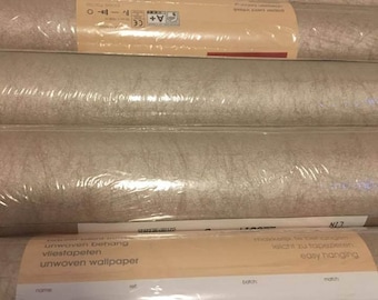 Vintage Gold Wallpaper Roll Set: Retro Inspiration (7 Rolls)