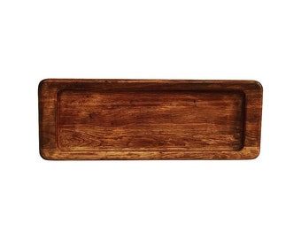 Wooden Board Danish Teak Rectangular Nissen Denmark charcuterie board cheese board cutting centerpiece Vintage Mid Century Scandinavian gift