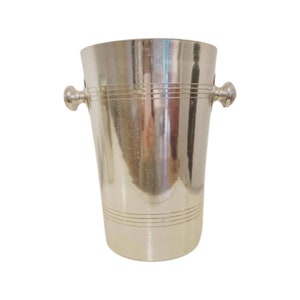 Champagne bucket, ice bucket, icebox. Elegant, Art Deco Champagne Vintage, ice buckets cooler wine, bar, bartender, bar accessories