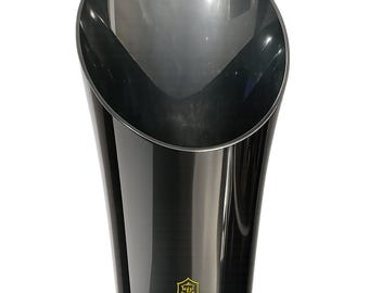 Vintage Veuve Clicquot Champagne Bucket: Black Bar Cart Decor