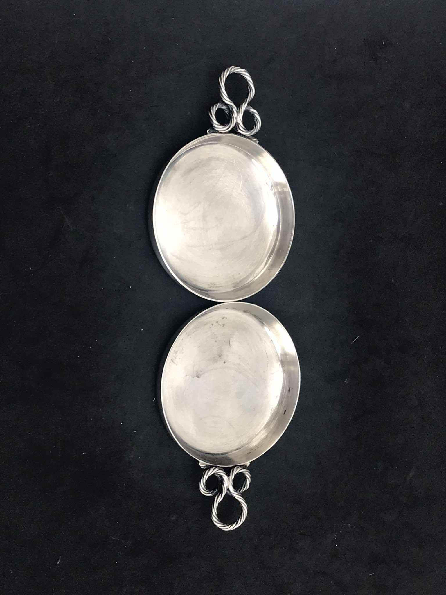 クリストフル シルバープレートコースター/小皿 - 2枚セット - Etsy 日本