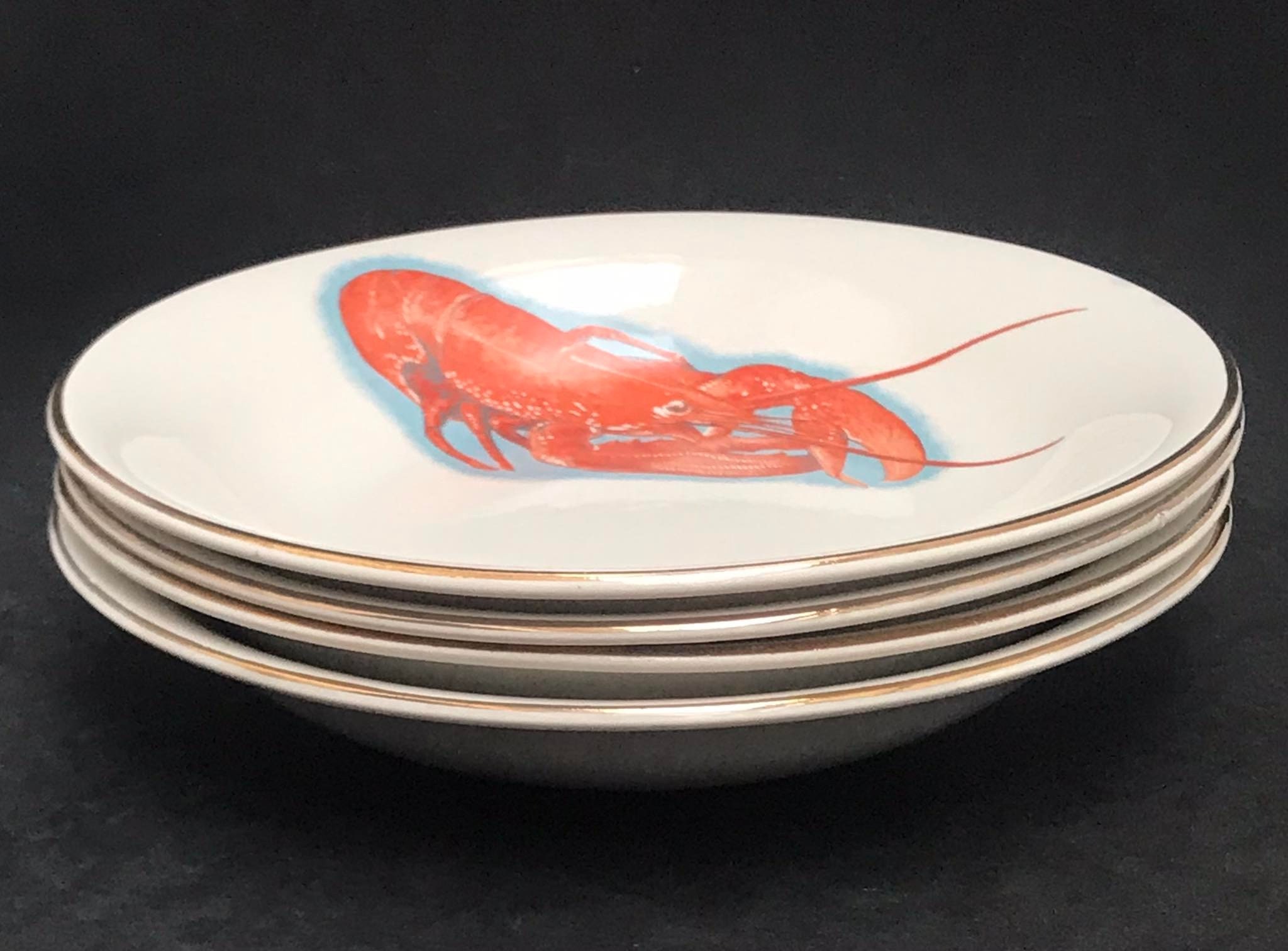 Lobster dishes set - Etsy 日本